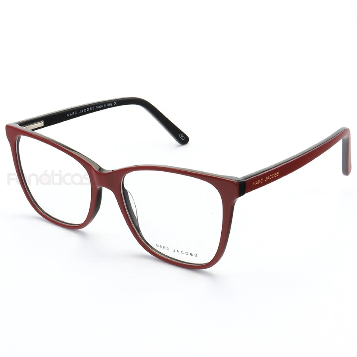 Armação de Óculos Quadrada MJ496 Vermelho
