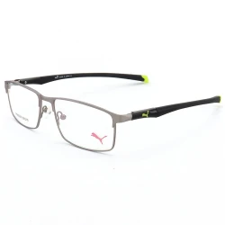 Armação de Óculos Retangular PM15365 C2-4 Cinza e Verde