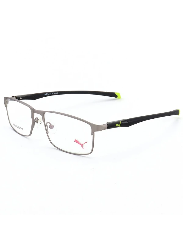 Armação de Óculos Retangular PM15365 C2-4 Cinza e Verde