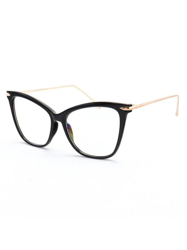 Armação de Óculos Gatinho Dt545 Preto
