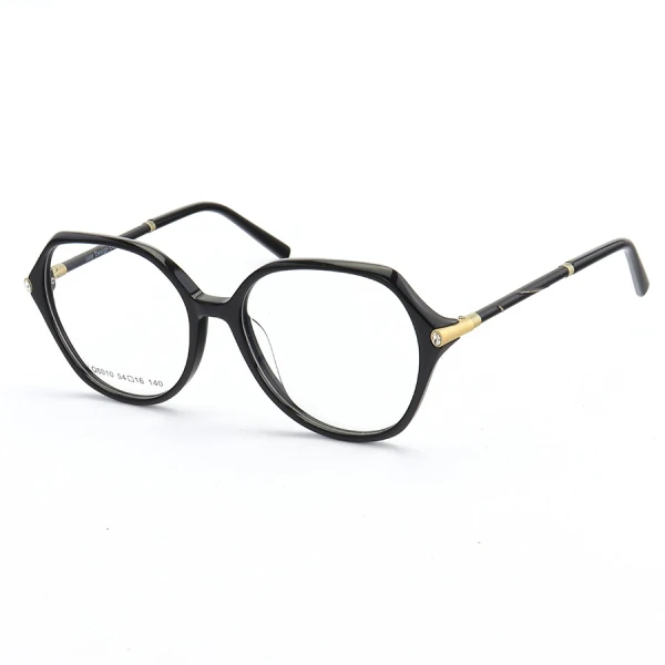 Armação de Óculos Quadrado LQ6010 Preto