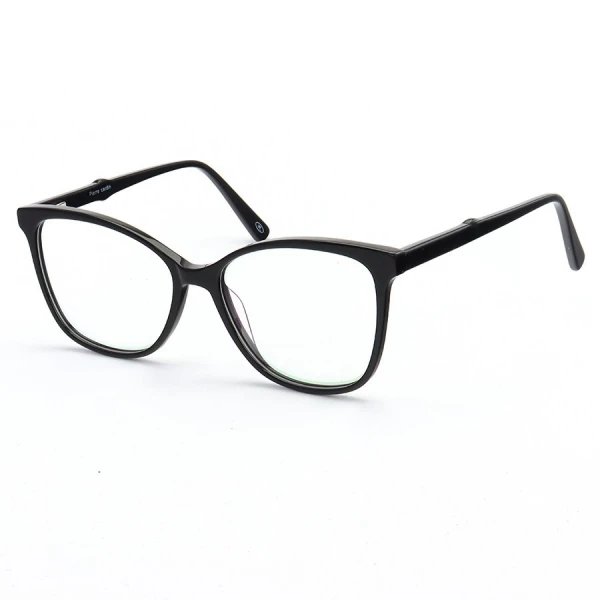 Armação de Óculos Quadrada  PC8470 Preto