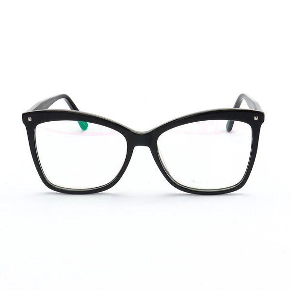Armação de Óculos Quadrada MJ2017 Preto