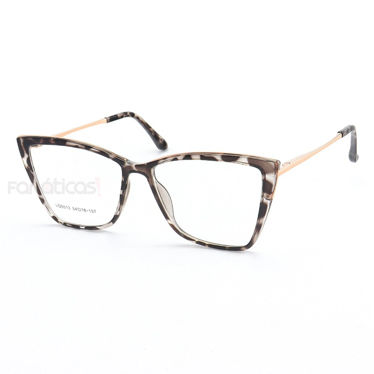 Armação de Óculos Quadrado LQ5513 Onça