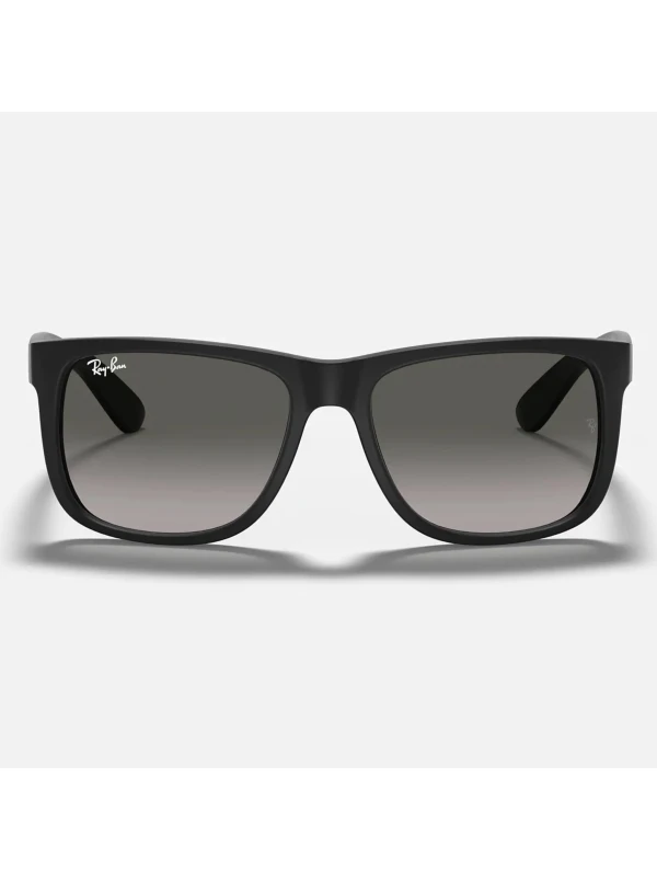 Óculos de Sol Justin Preto Fosco e Lente Preta RB4165