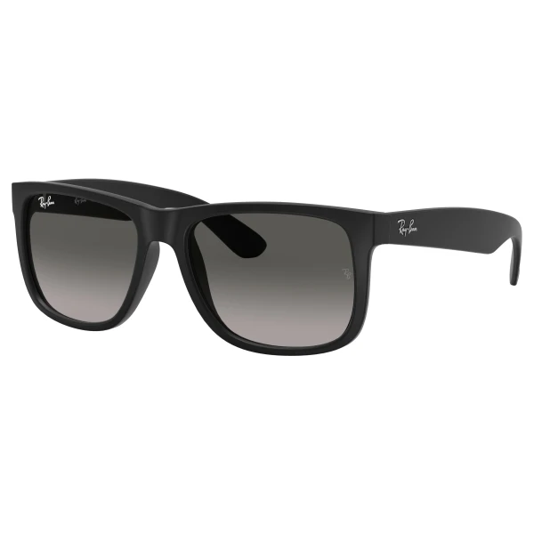 Óculos de Sol Justin Preto Fosco e Lente Preta RB4165