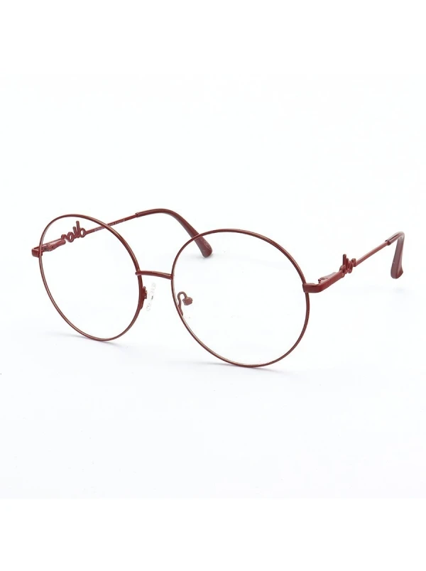 Armação de Óculos Redondo Signature Vermelho