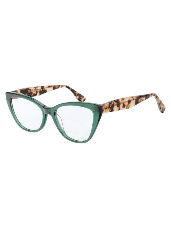 Armação de Óculos Gatinho VMV02UV Verde e Tartaruga