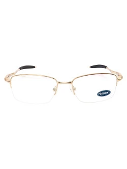 Armação de Óculos Meio Aro Evade 4061 Metal Dourado