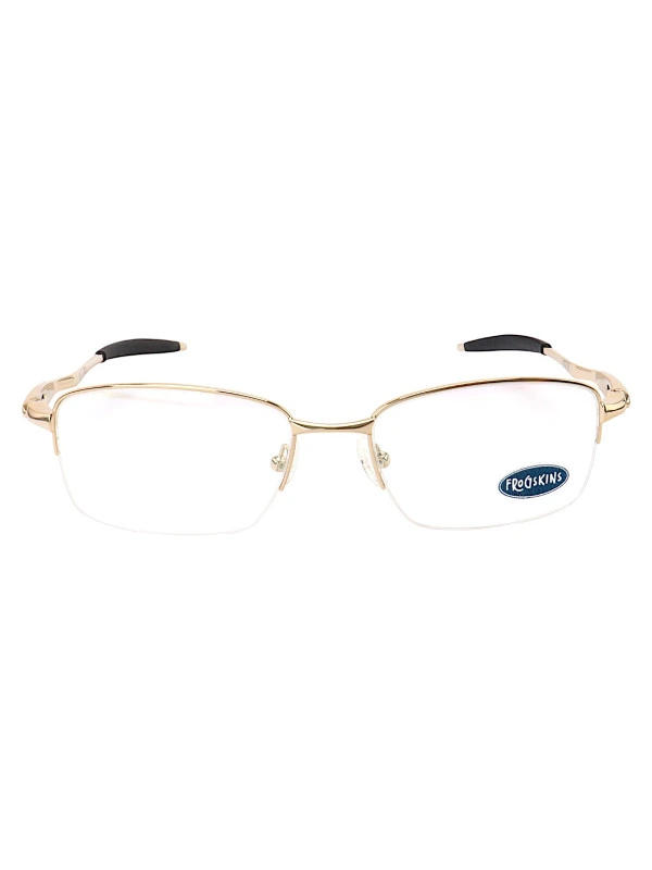 Armação de Óculos Meio Aro Evade 4061 Metal Dourado