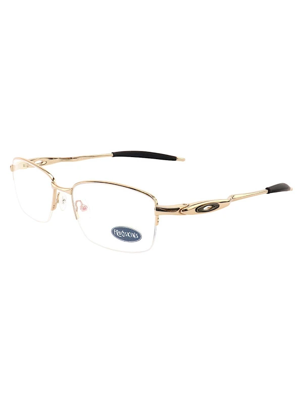 Armação de Óculos Meio Aro Evade 4061 Metal Dourado