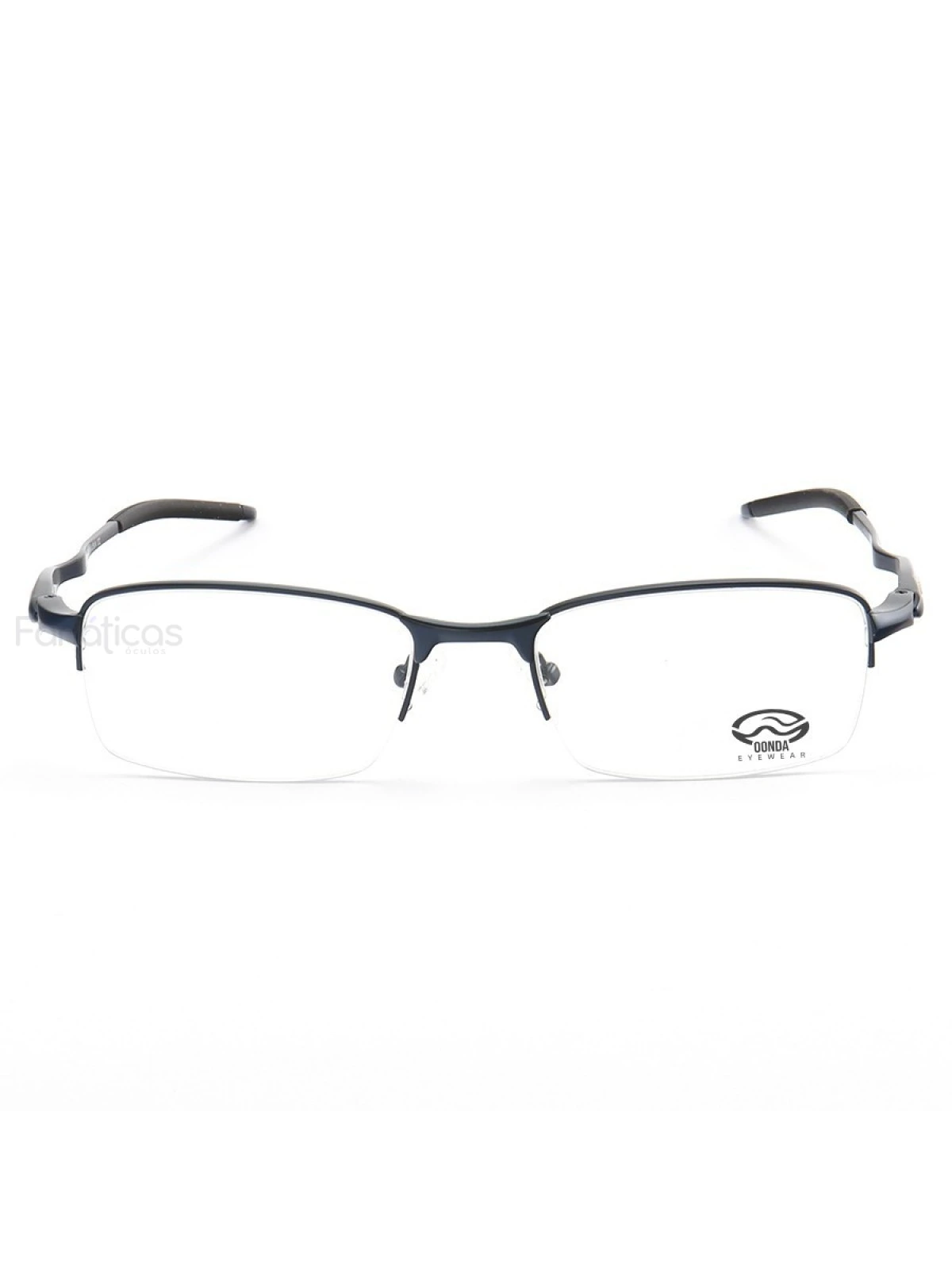Armação de Óculos Meio Aro Evade OX3208 Azul