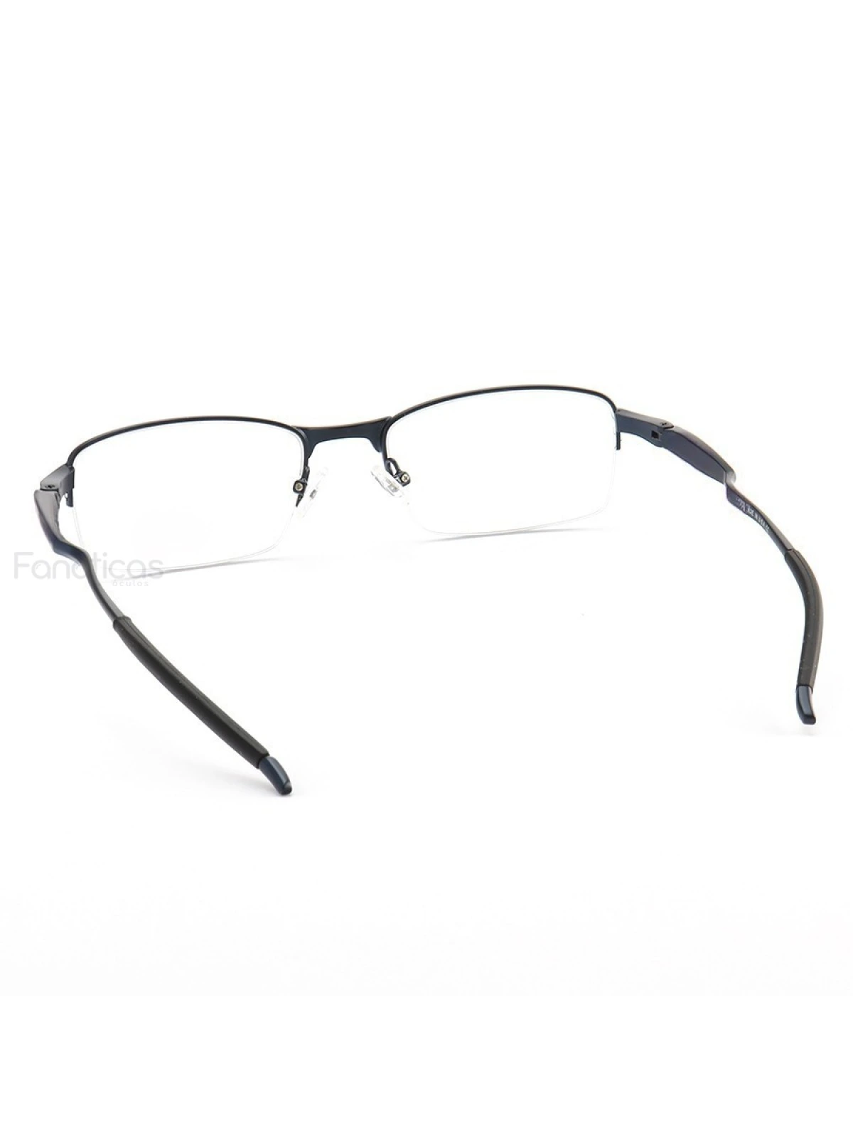 Armação de Óculos Meio Aro Evade OX3208 Azul