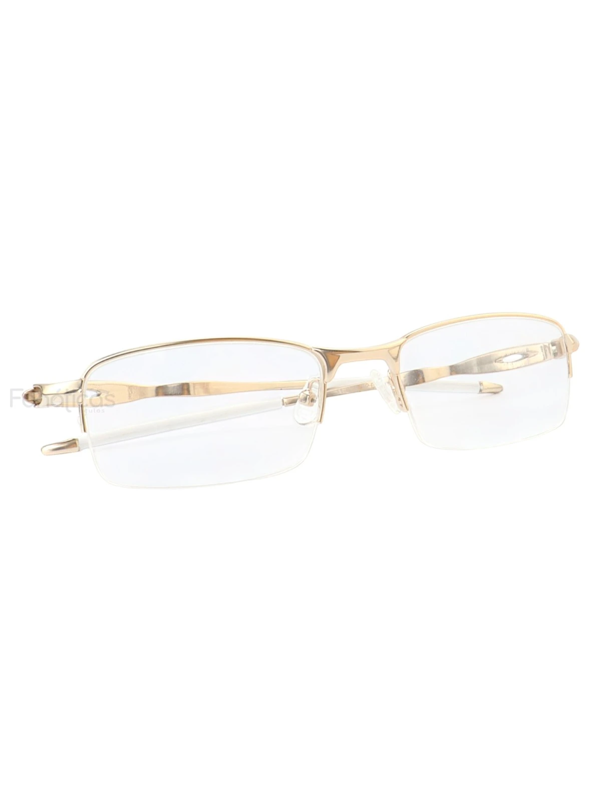 Armação de Óculos Evade OX3208 Dourado e Branco
