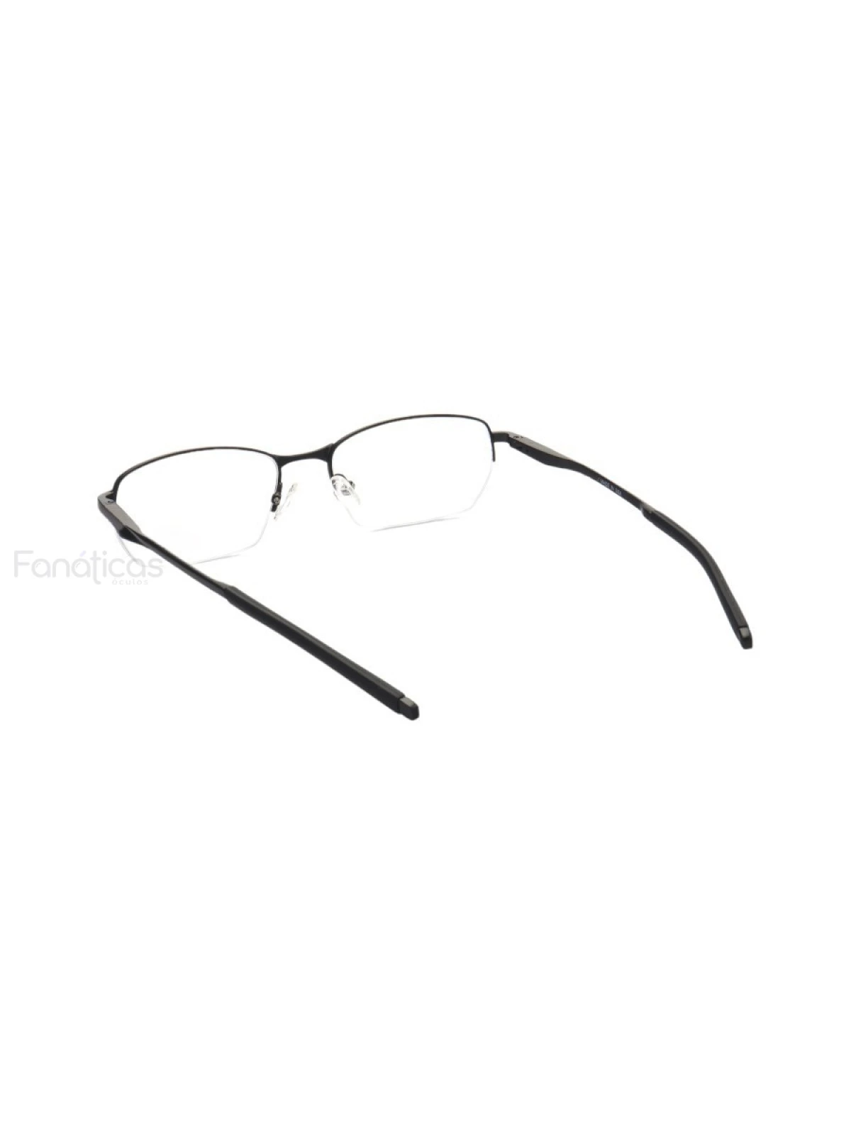Armação de Óculos Meio Aro Kang OX7031 Preto
