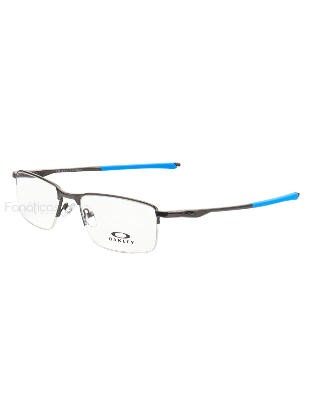 Armação de Óculos Meio Aro Lancer OX3128 Grafite e Azul