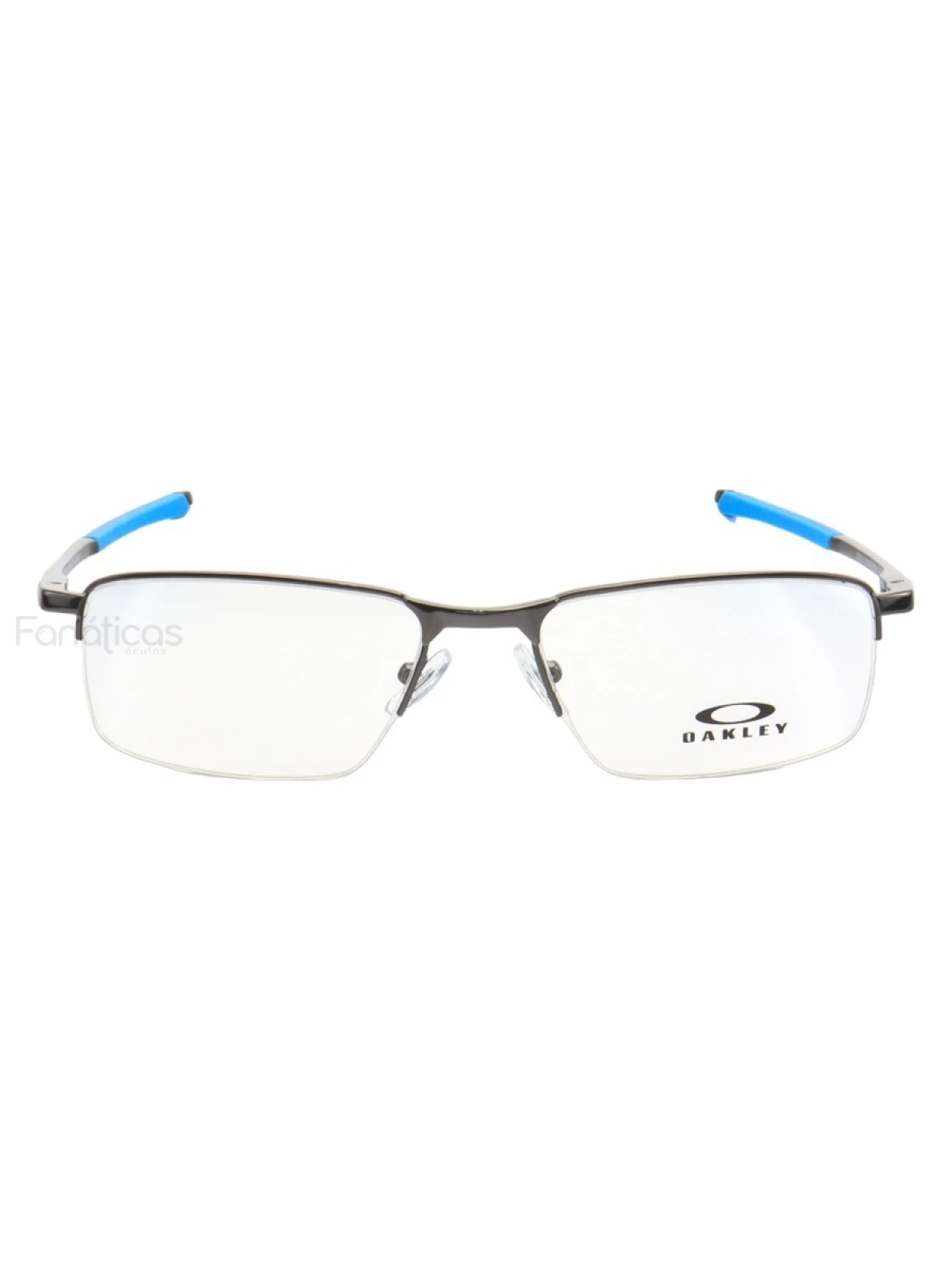 Armação de Óculos Meio Aro Lancer OX3128 Grafite e Azul