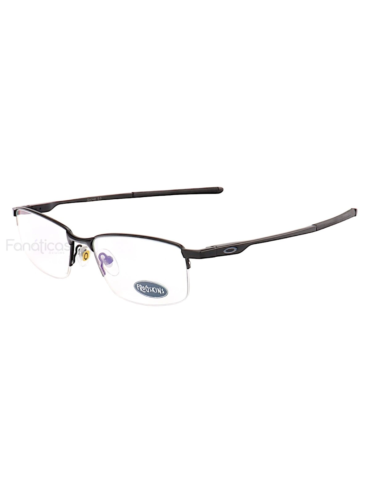 Armação de Óculos Meio Aro Lancer OX3128 Preto