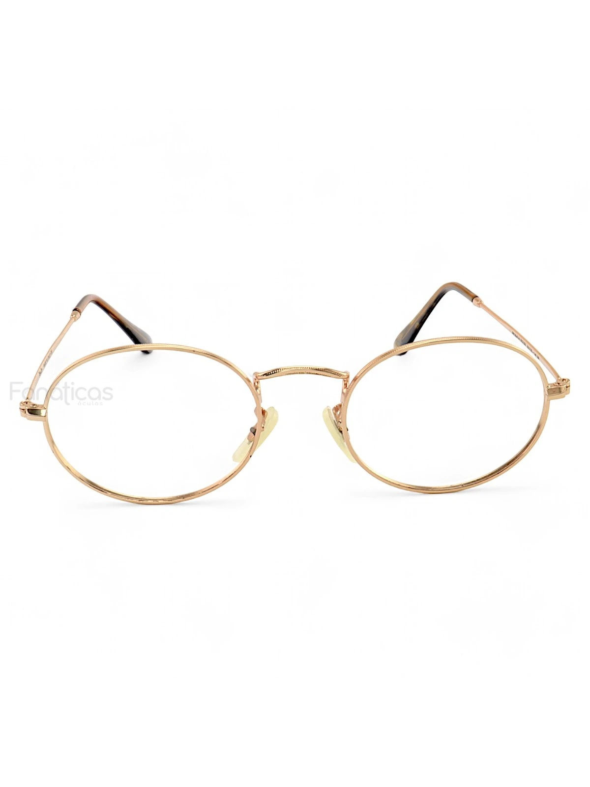 Armação de Óculos Oval 3647 Dourado