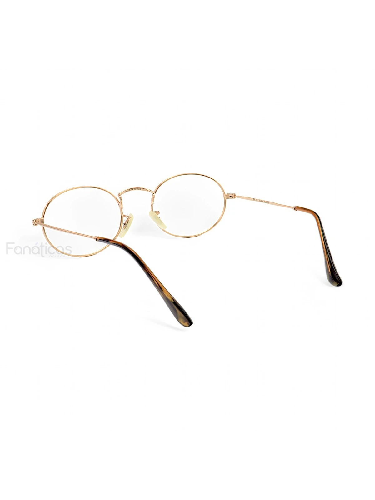 Armação de Óculos Oval 3647 Dourado