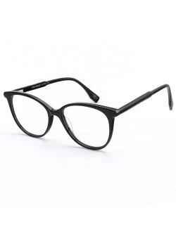 Armação de Óculos Oval FF0465 Preto