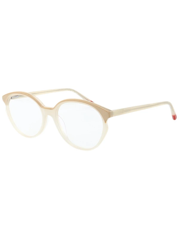 Armação de Óculos Oval MC3836 Creme