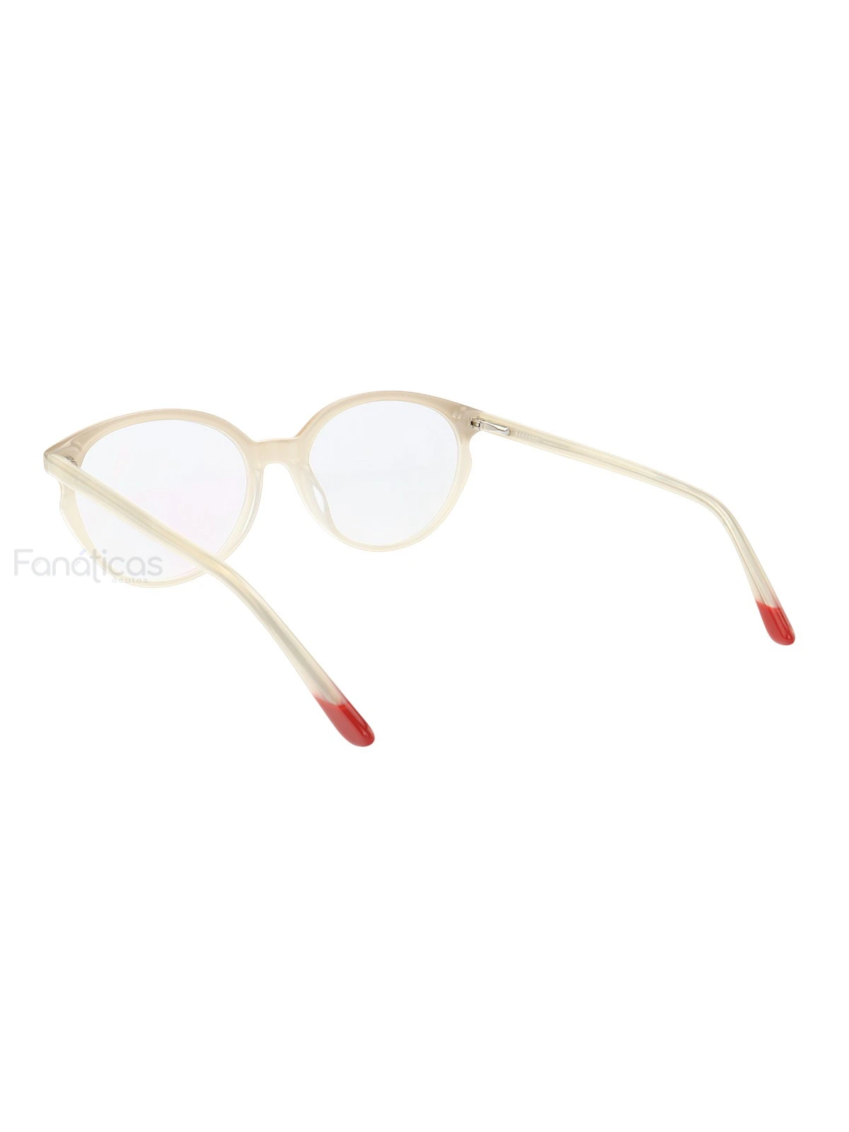 Armação de Óculos Oval MC3836 Creme