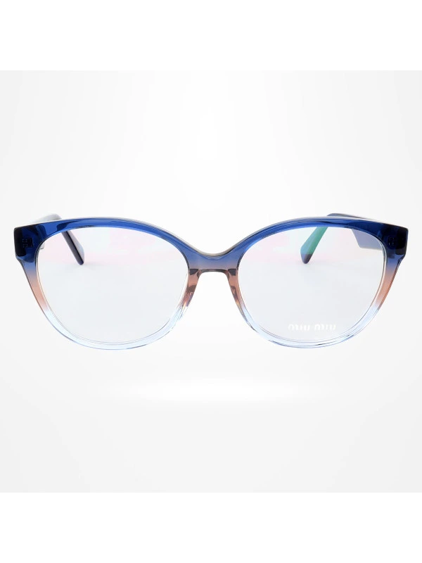 Armação de Óculos Oval MM01 Azul Degrade