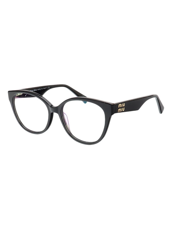 Armação de Óculos Oval MM01 Preto