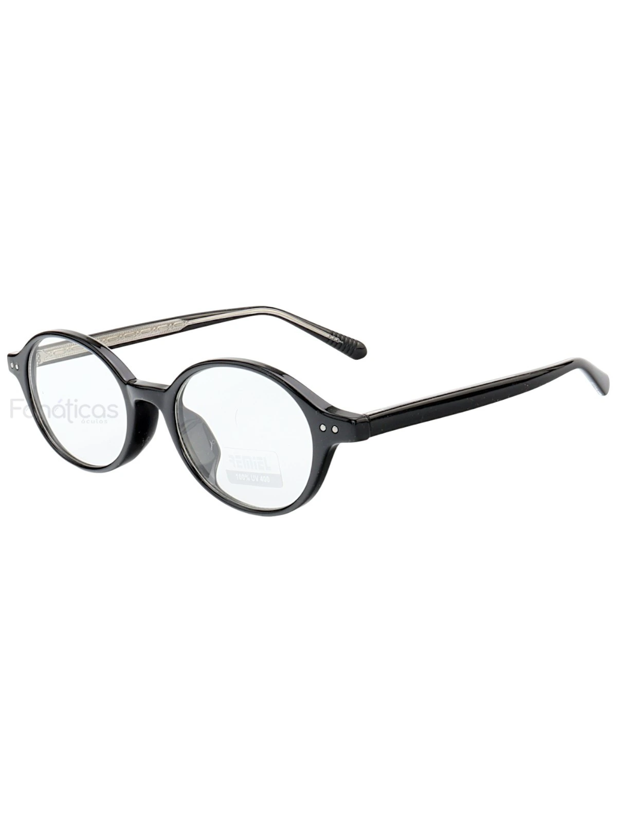 Armação de Óculos Oval RM0747 Preto