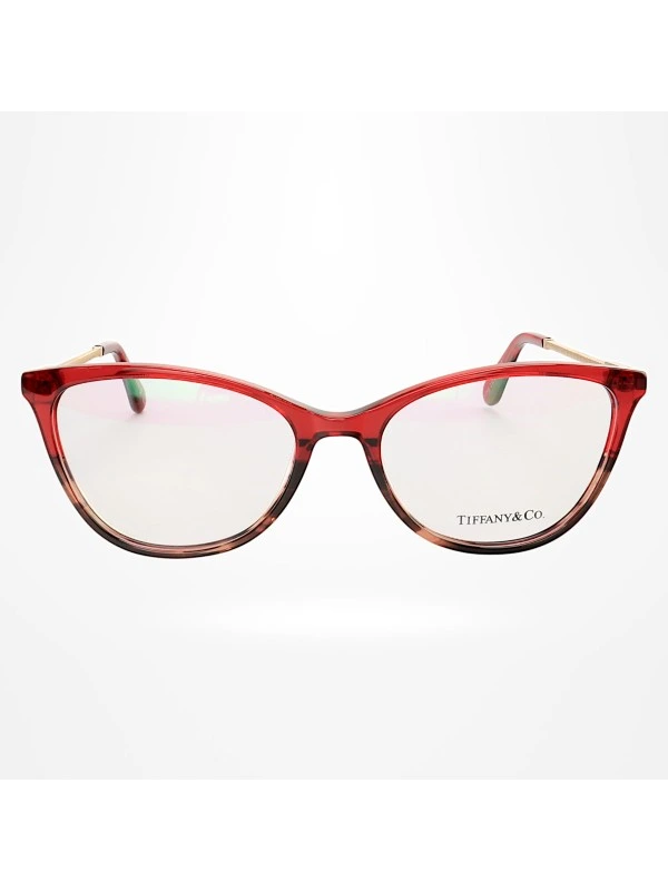 Armação de Óculos Oval TF2668 Vermelho Degrade