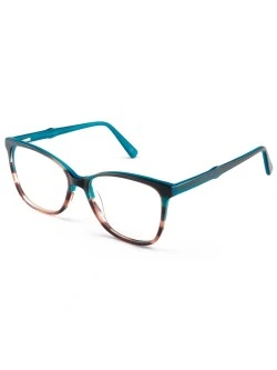 Armação de Óculos Quadrada  PC8470 Azul Degrade