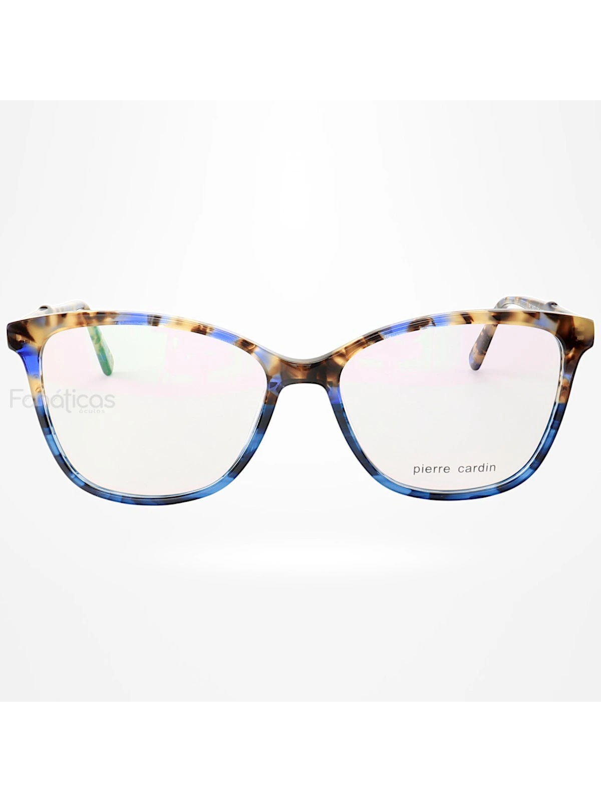 Armação de Óculos Quadrada  PC8470 Azul Tartaruga