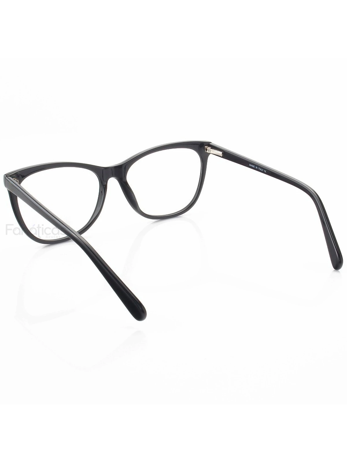 Armação de Óculos Quadrada CH3341 Preto