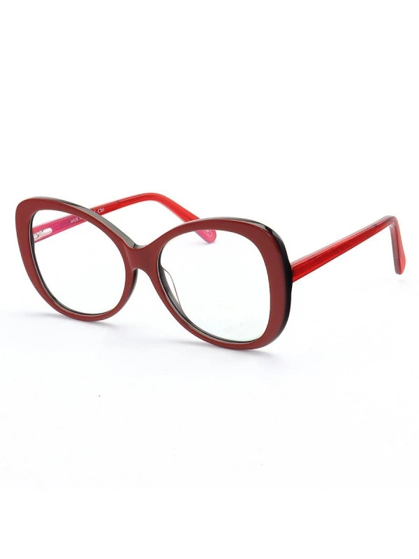 Armação de Óculos Quadrada CL00110 Bordo
