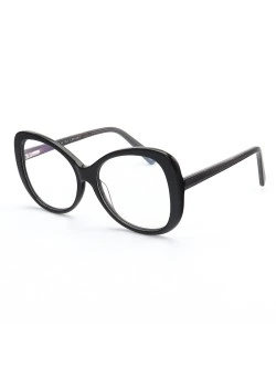 Armação de Óculos Quadrada CL00110 Preto