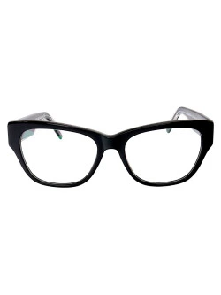 Armação de Óculos Quadrada D4054 Preto
