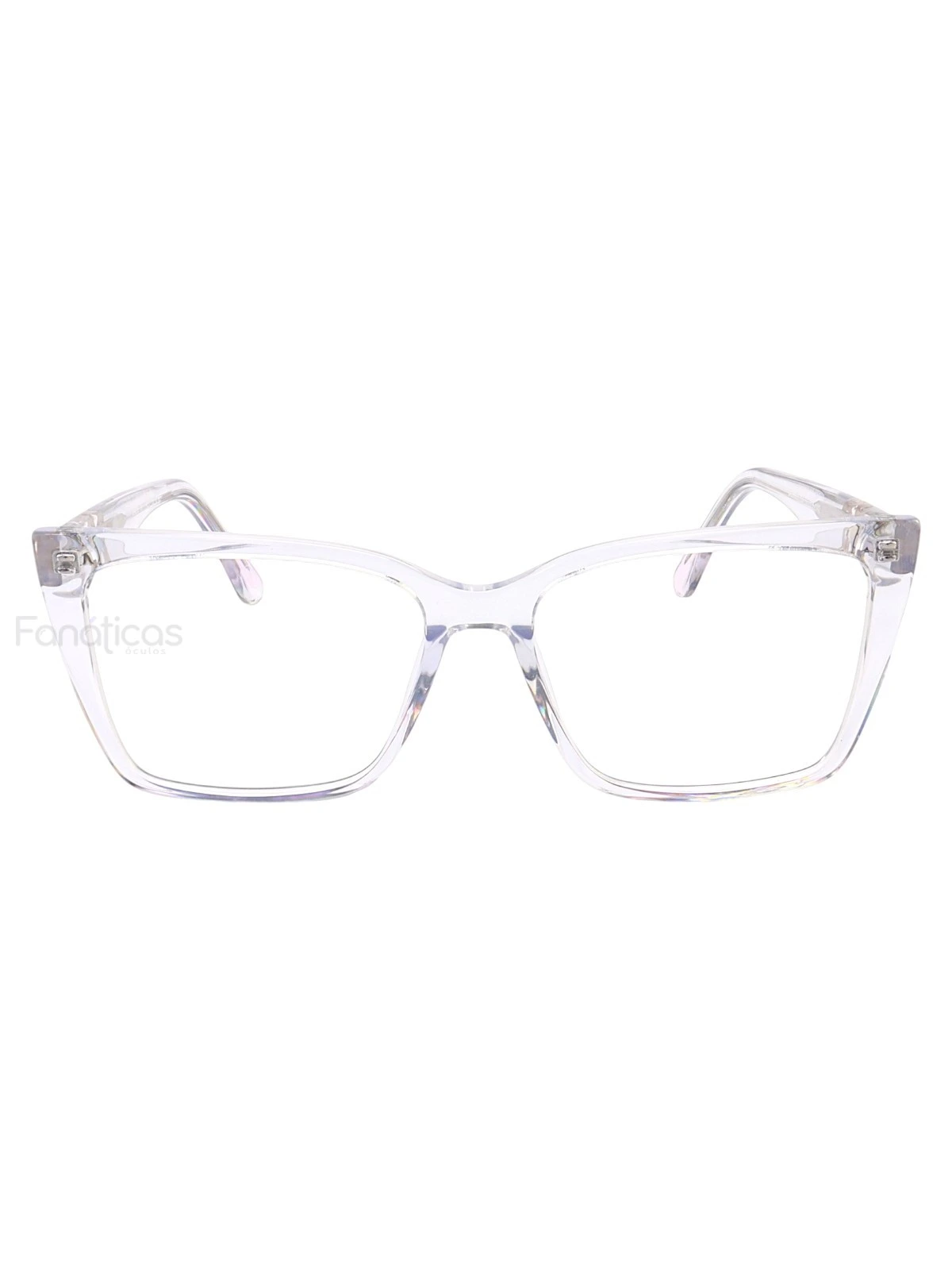 Armação de Óculos Quadrada DG5031 Acetato Transparente