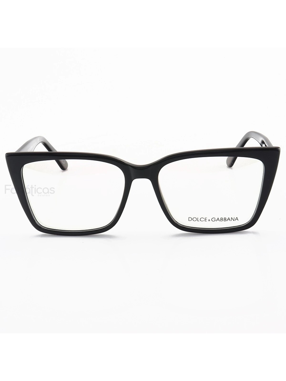 Armação de Óculos Quadrada DG5031 Preto