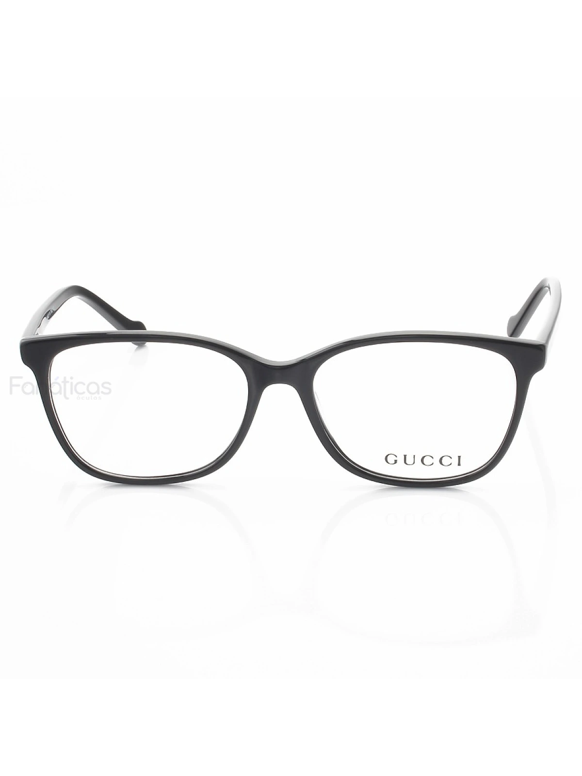 Armação de Óculos Quadrada GG103 Preto