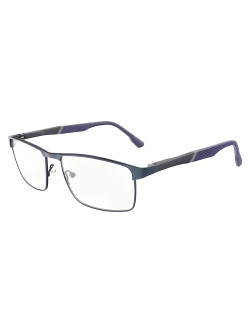 Armação de Óculos 65109 Quadrado Azul