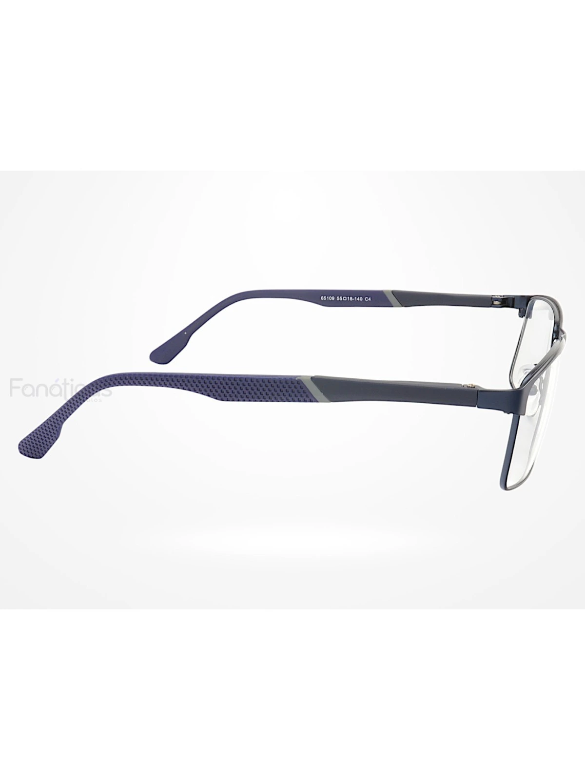 Armação de Óculos 65109 Quadrado Azul