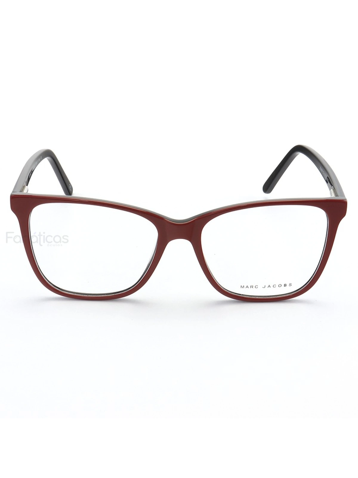 Armação de Óculos Quadrada MJ496 Vermelho