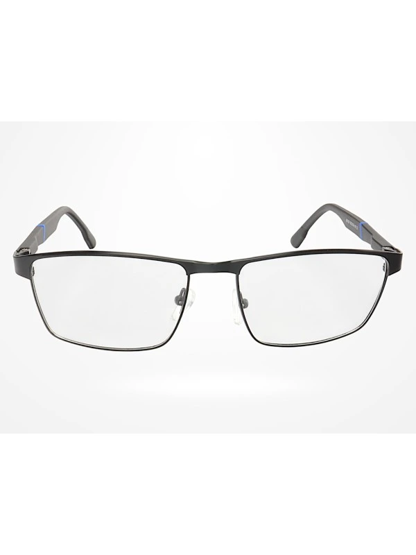 Armação de Óculos 65109 Quadrado Preto e Azul