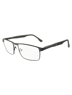 Armação de Óculos 65109 Quadrado Preto e Verde