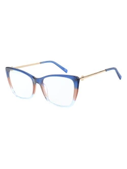 Armação de Óculos Quadrada TF2162 Azul Rosa Degrade