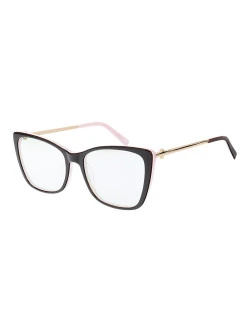 Armação de Óculos Quadrada TF2162 Preto e Rosa