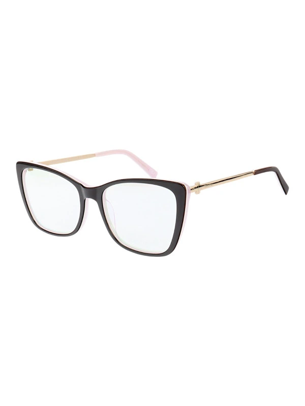 Armação de Óculos Quadrada TF2162 Preto e Rosa