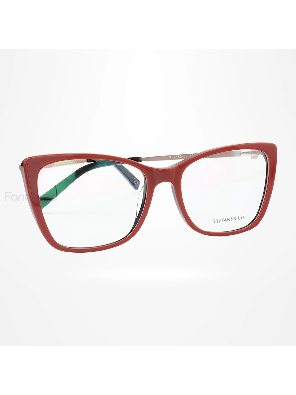 Armação de Óculos Quadrada TF2162 Vermelho