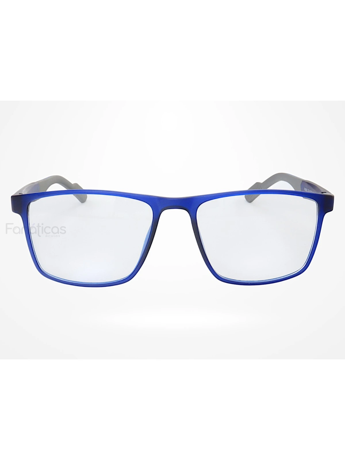 Armação de Óculos 76006 Quadrado Azul
